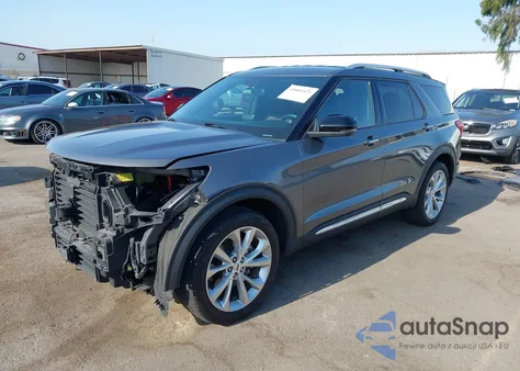 2022 Ford Explorer Platinum из США, поврежденный, VIN 1FM5K7HW8NNA10833